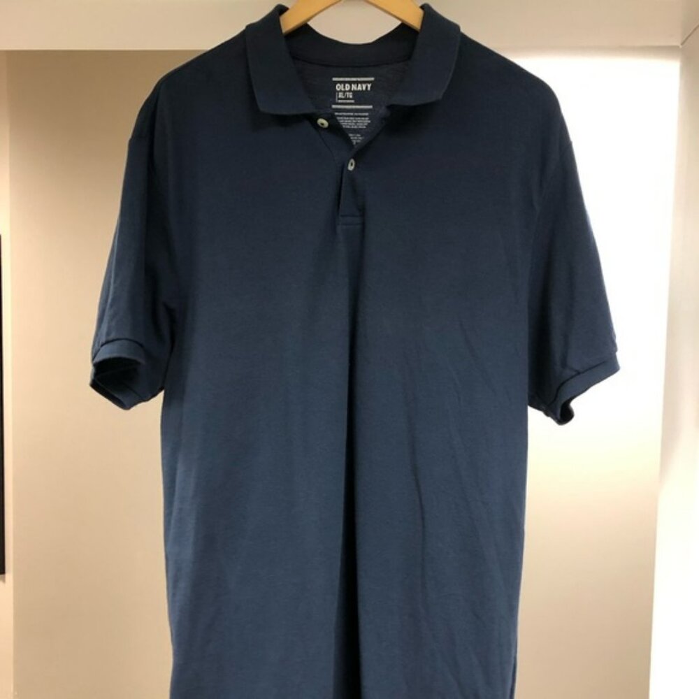 Old Navy Men’s XL Short Sleeve Polo Navy Blue
